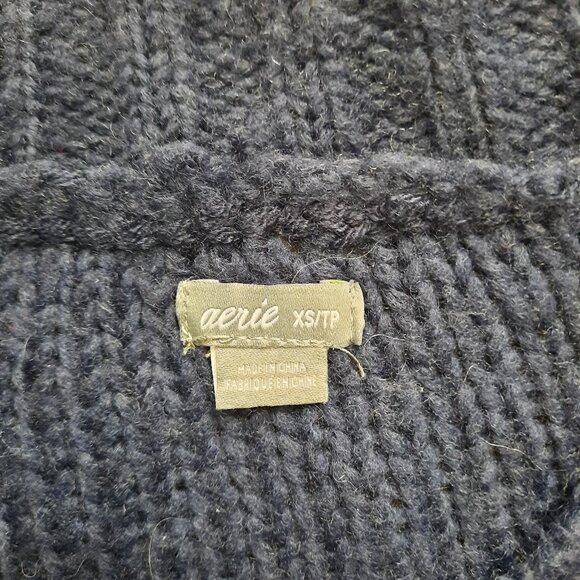 Navy blue Aerie Sweater XS - Picture 5 of 6